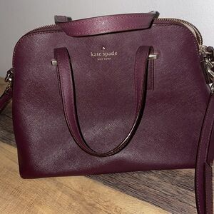 Burgundy Kate Spade Purse
